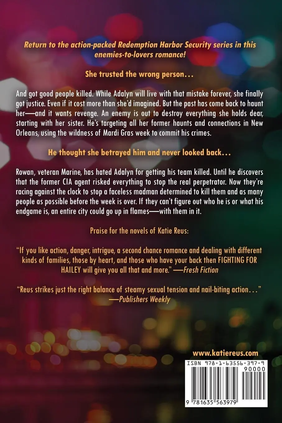 Rückseite: 9781635563979 | Fighting for Adalyn | Katie Reus | Taschenbuch | Englisch | 2024
