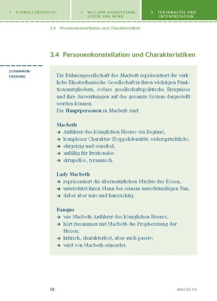 Bild: 9783129303979 | Macbeth von William Shakespeare | Textanalyse und Interpretation