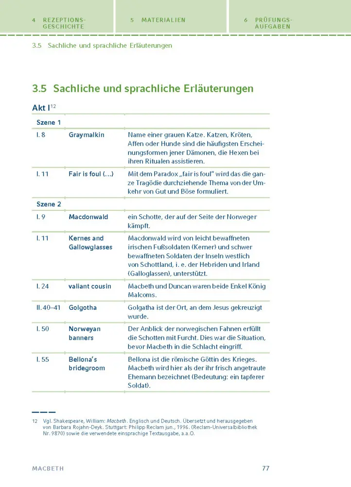 Bild: 9783129303979 | Macbeth von William Shakespeare | Textanalyse und Interpretation
