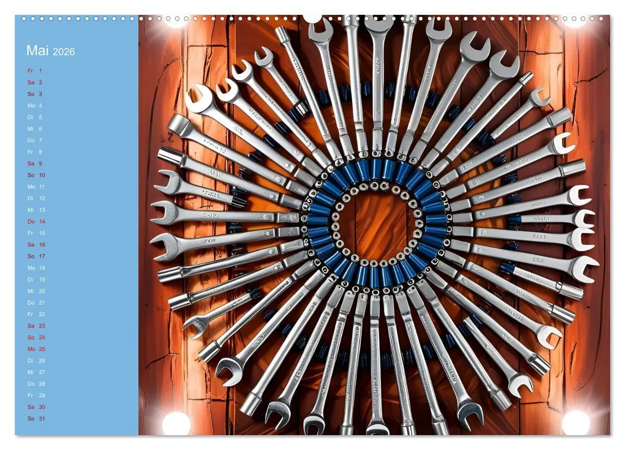 Bild: 9783457303979 | Werkzeug-Magie (hochwertiger Premium Wandkalender 2026 DIN A2...