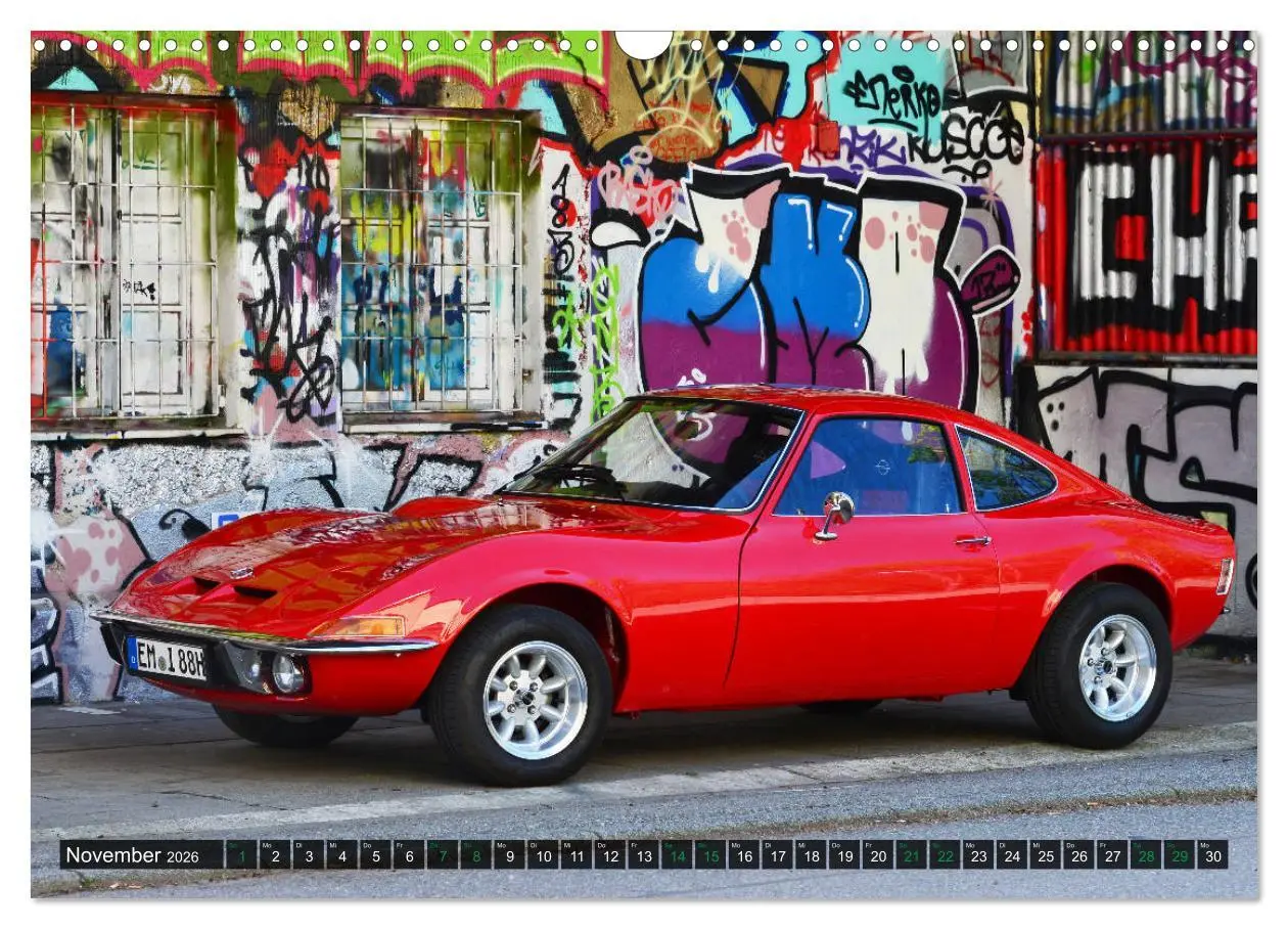 Bild: 9783457783979 | Opel GT 1900 AL Eine deutsche Sportwagenlegende (Wandkalender 2026...