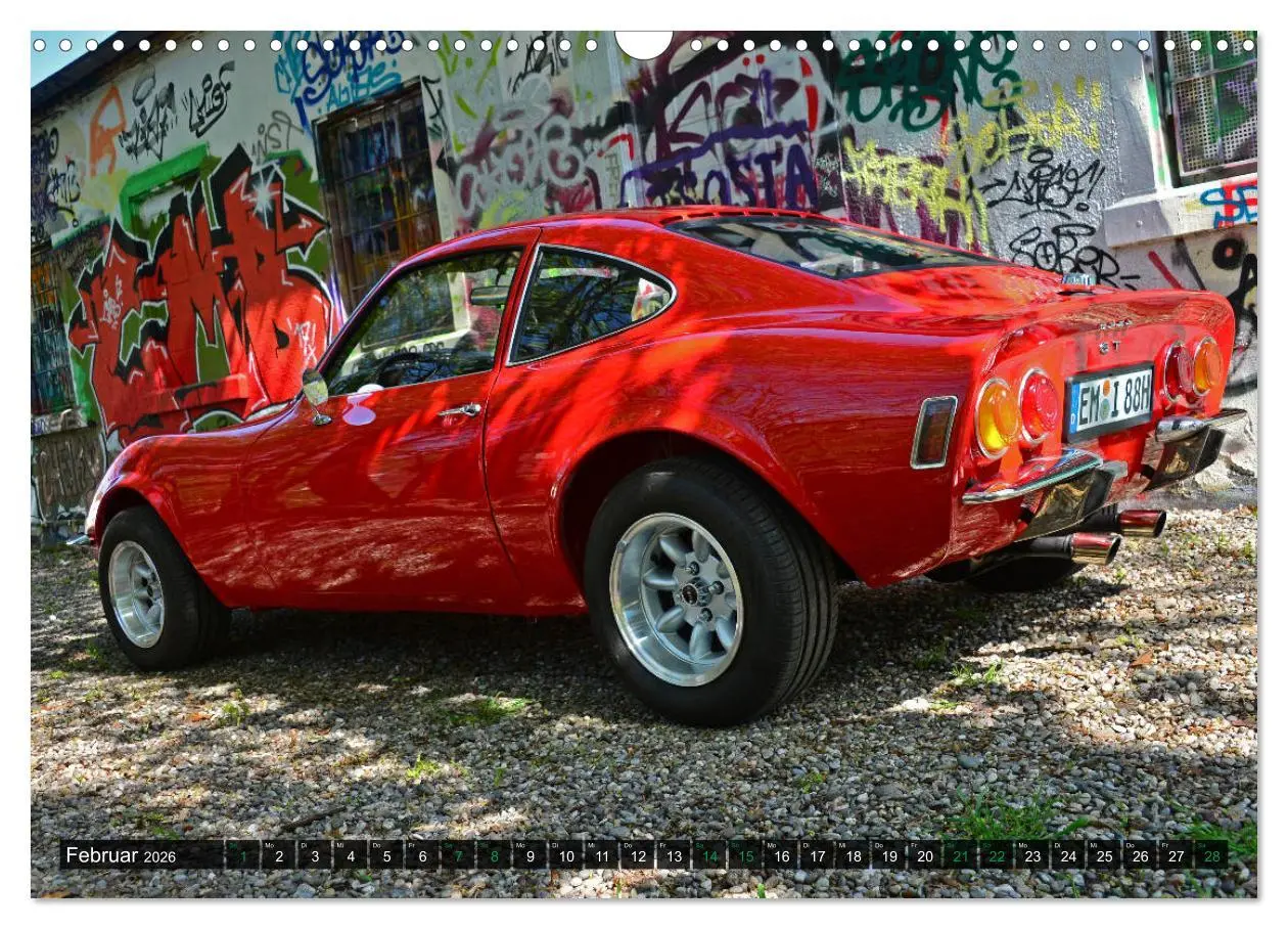 Bild: 9783457783979 | Opel GT 1900 AL Eine deutsche Sportwagenlegende (Wandkalender 2026...