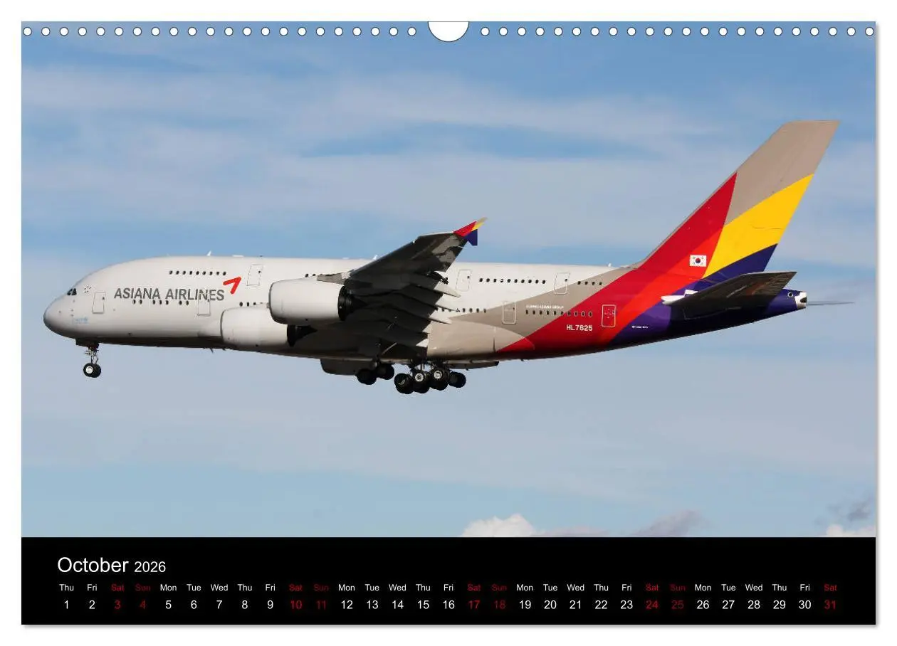 Bild: 9783516563979 | A380 SuperJumbo (Wall Calendar 2026 DIN A3 landscape), CALVENDO 12...