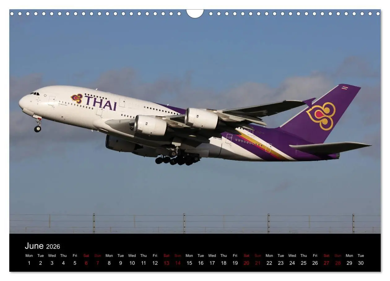 Bild: 9783516563979 | A380 SuperJumbo (Wall Calendar 2026 DIN A3 landscape), CALVENDO 12...