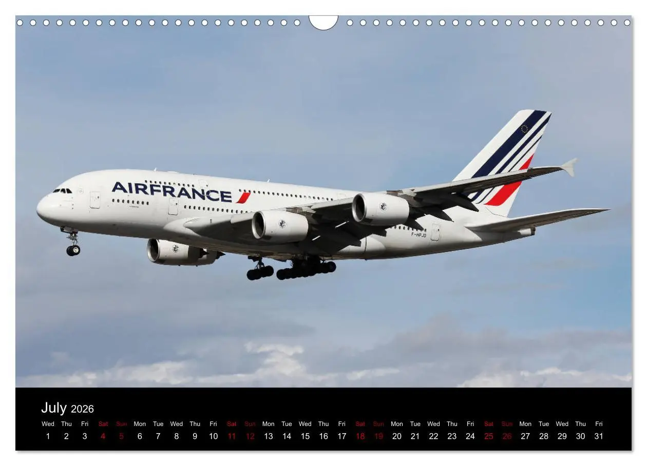 Bild: 9783516563979 | A380 SuperJumbo (Wall Calendar 2026 DIN A3 landscape), CALVENDO 12...
