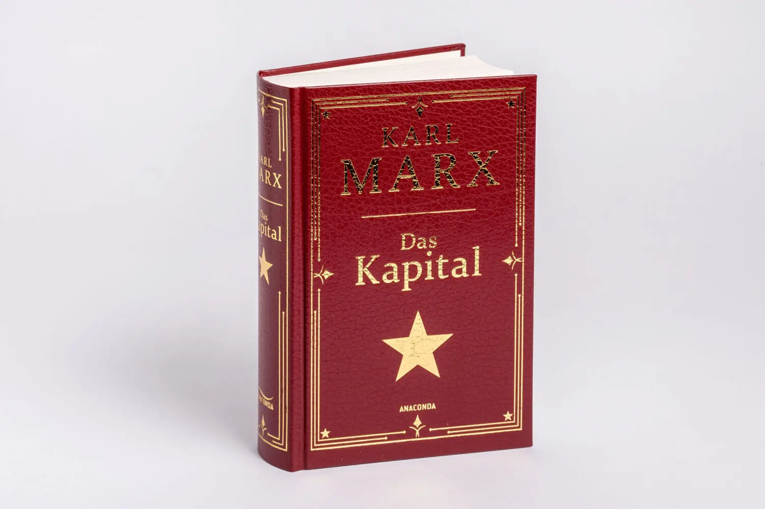 Bild: 9783730613979 | Das Kapital. Gebunden in Cabra-Leder, mit Goldprägung | Karl Marx
