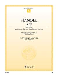 Cover: 9790001193979 | Largo | Georg Friedrich Händel | Buch | 6 S. | Deutsch | 2013