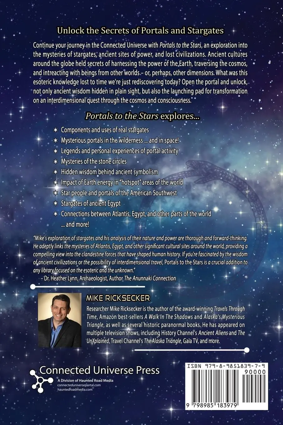 Rückseite: 9798985183979 | Portals to the Stars | Mike Ricksecker | Taschenbuch | Englisch | 2024