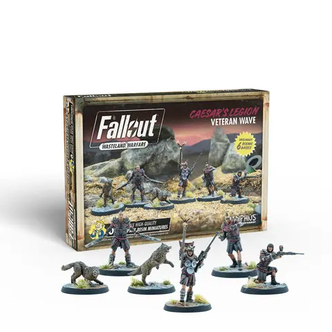 Cover: 5060523344079 | Fallout: Wasteland Warfare - Caesar's Legion: Veteran Wave | englisch