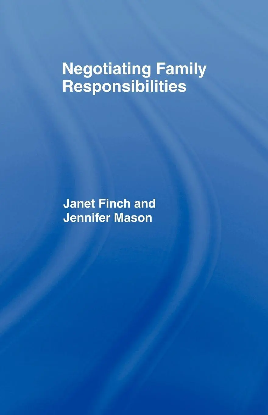 Cover: 9780415084079 | Negotiating Family Responsibilities | Janet Finch (u. a.) | Buch