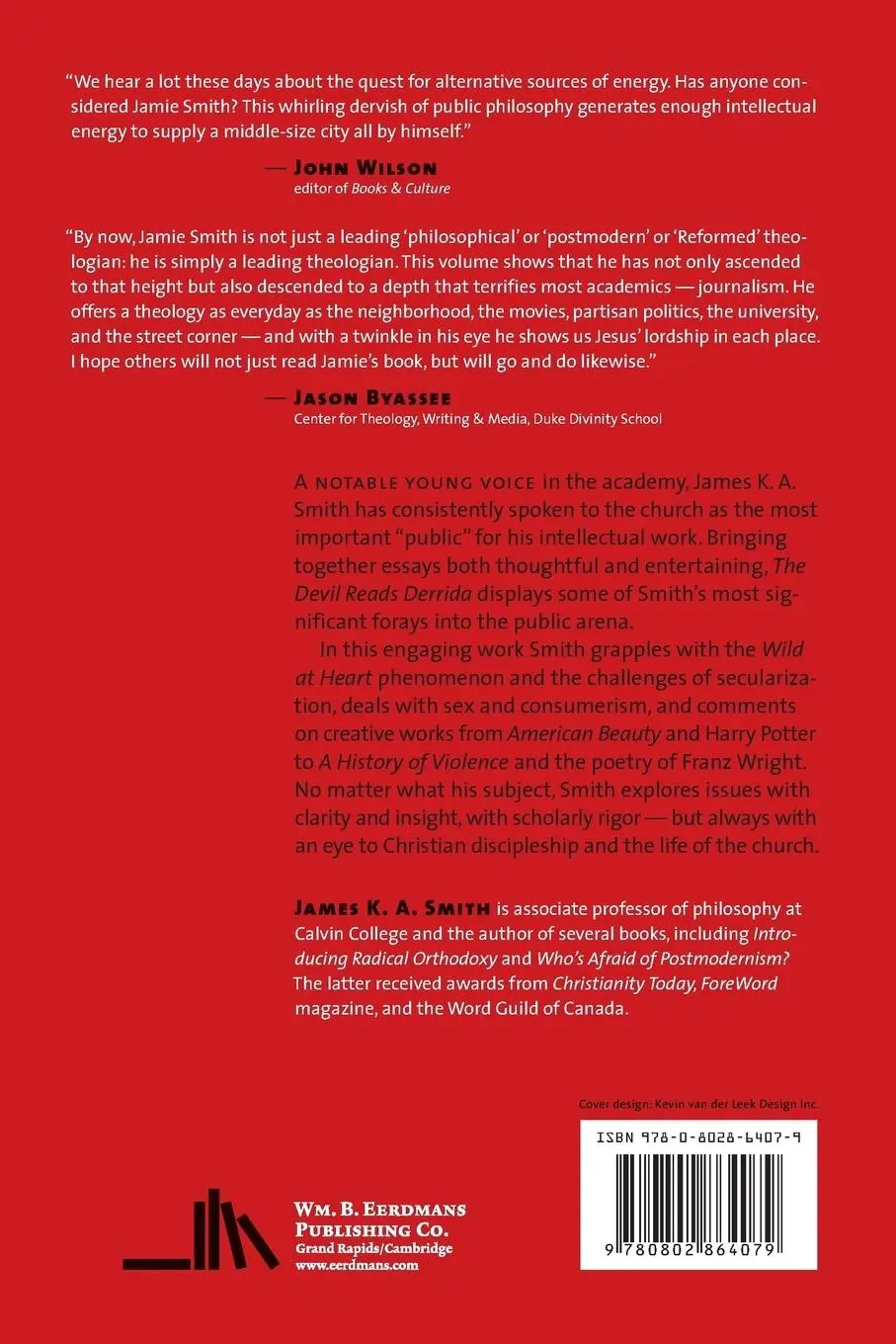 Rückseite: 9780802864079 | Devil Reads Derrida and Other Essays on the University, the Church,...
