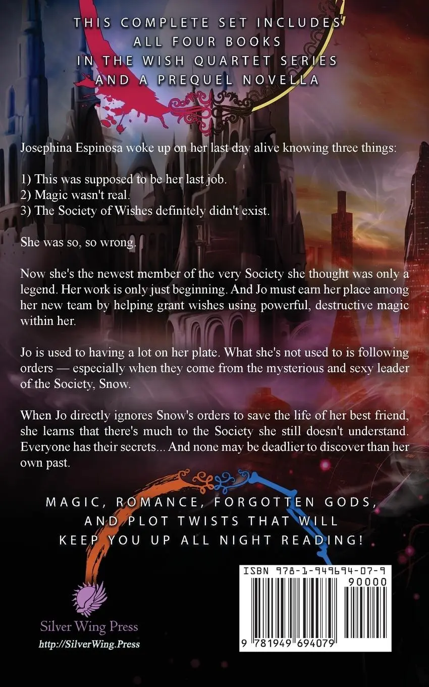 Rückseite: 9781949694079 | Wish Quartet | The Complete Series | Elise Kova (u. a.) | Taschenbuch