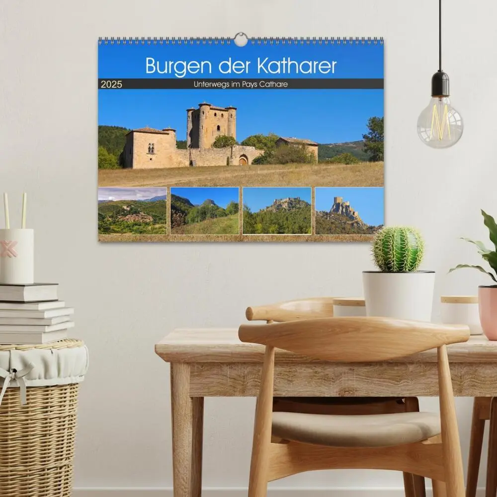 Bild: 9783435414079 | Burgen der Katharer - Unterwegs im Pays Cathare (Wandkalender 2025...