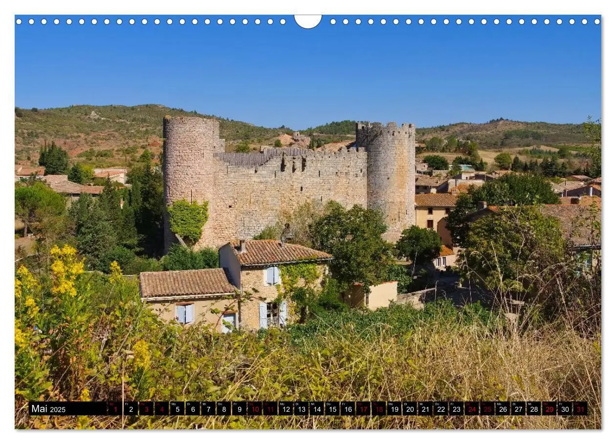 Bild: 9783435414079 | Burgen der Katharer - Unterwegs im Pays Cathare (Wandkalender 2025...