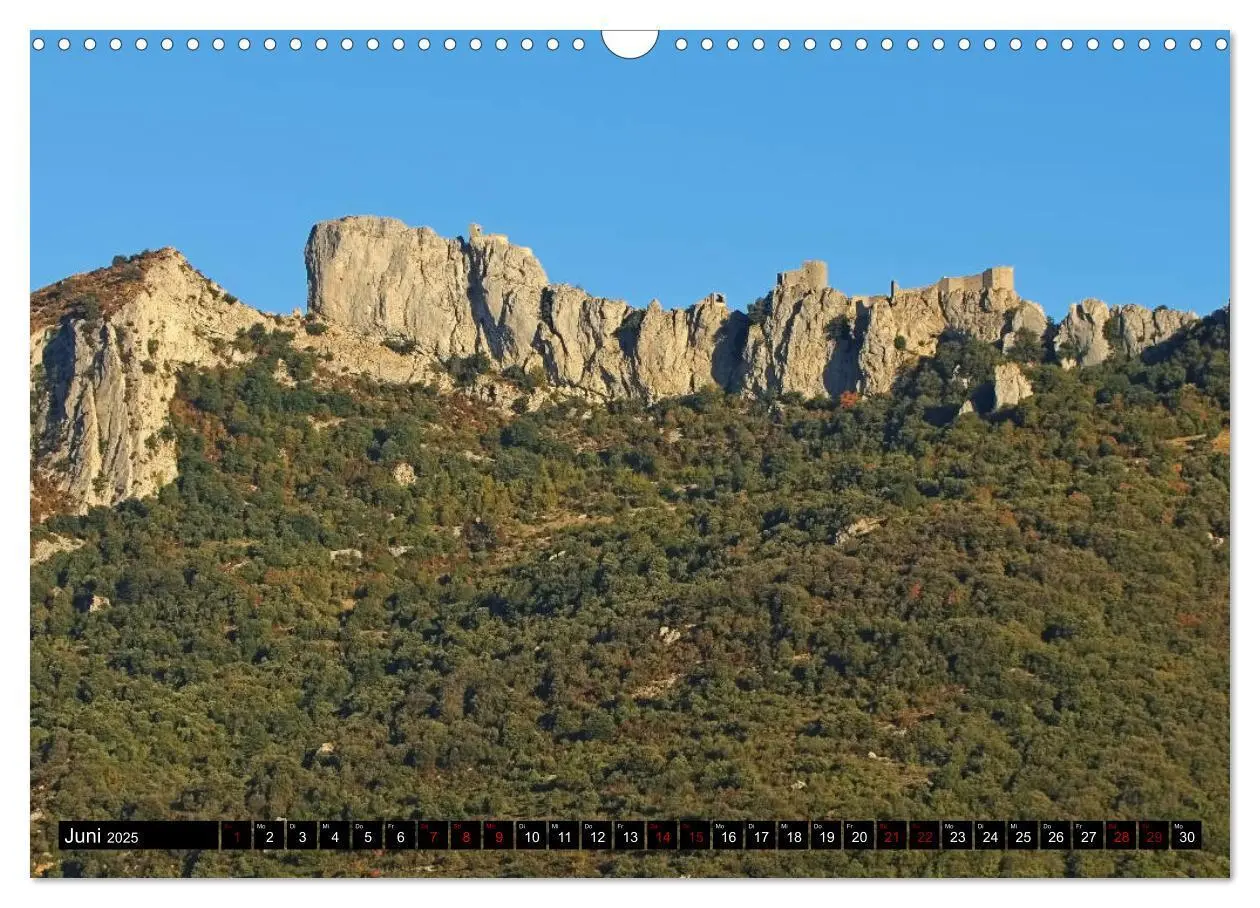 Bild: 9783435414079 | Burgen der Katharer - Unterwegs im Pays Cathare (Wandkalender 2025...