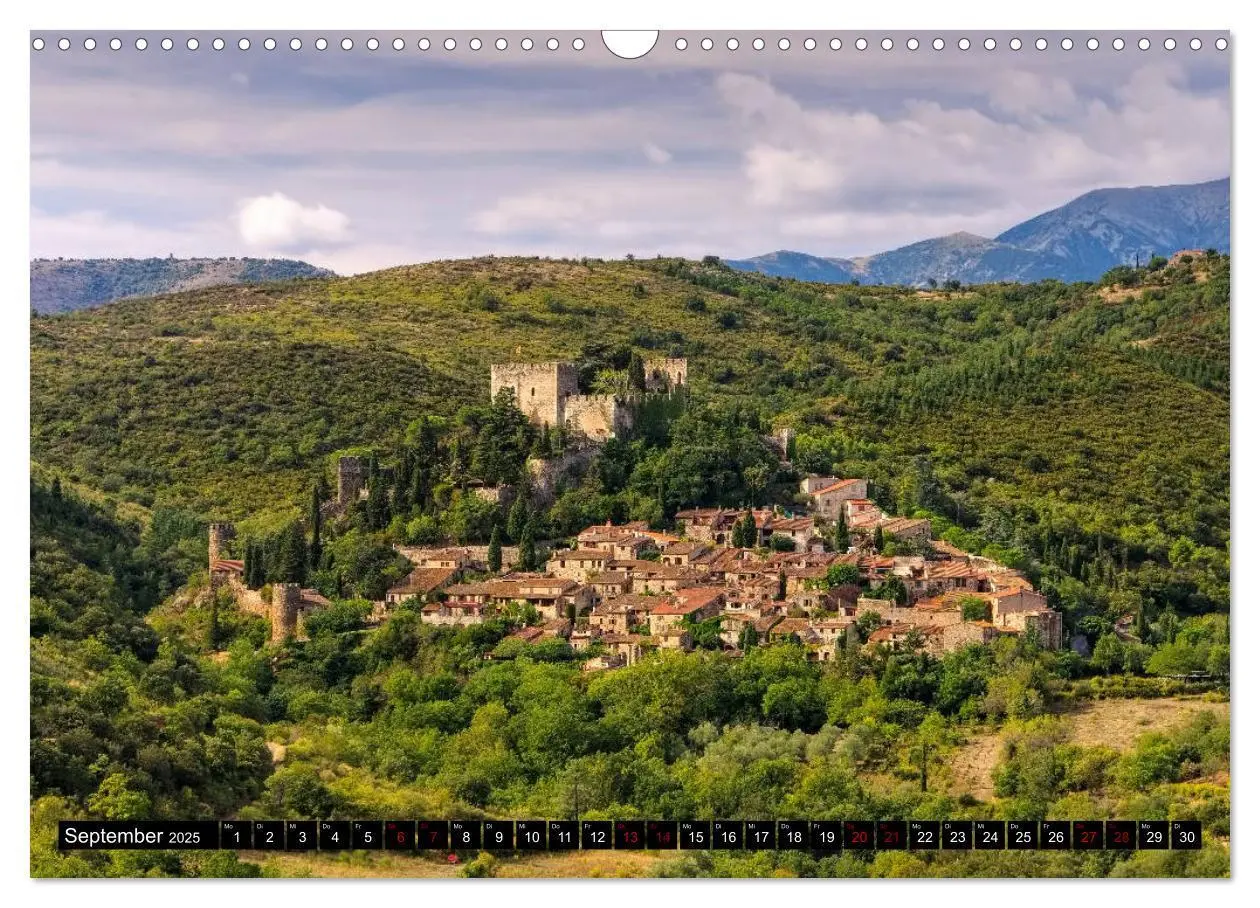 Bild: 9783435414079 | Burgen der Katharer - Unterwegs im Pays Cathare (Wandkalender 2025...