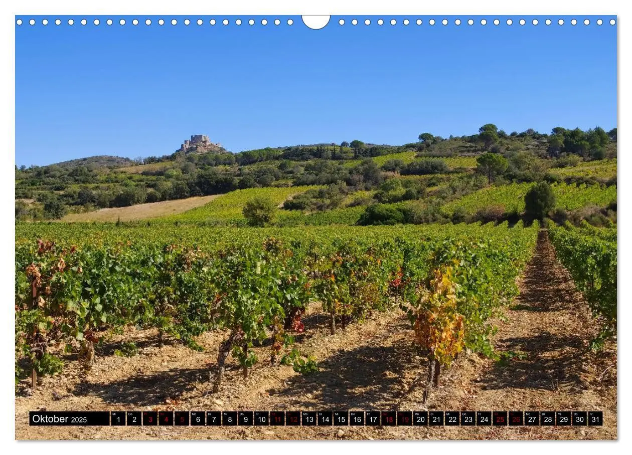 Bild: 9783435414079 | Burgen der Katharer - Unterwegs im Pays Cathare (Wandkalender 2025...