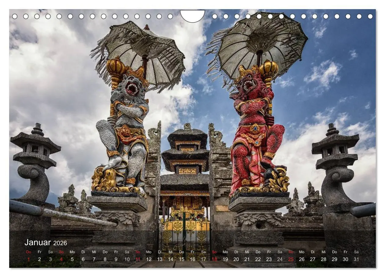 Bild: 9783457984079 | Bali - Insel der Tempel, Götter und Dämonen (Wandkalender 2026 DIN...