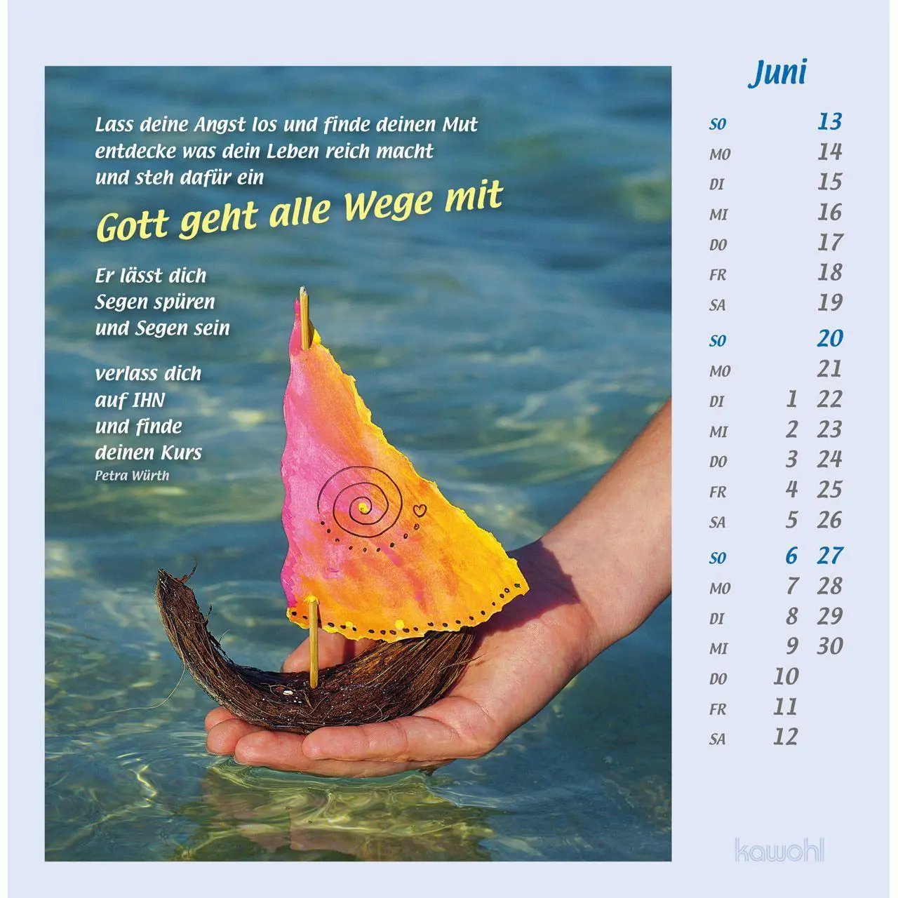 Bild: 9783754814079 | Mit Hand und Fuß 2027 | Postkartenkalender mit Bildern, die berühren