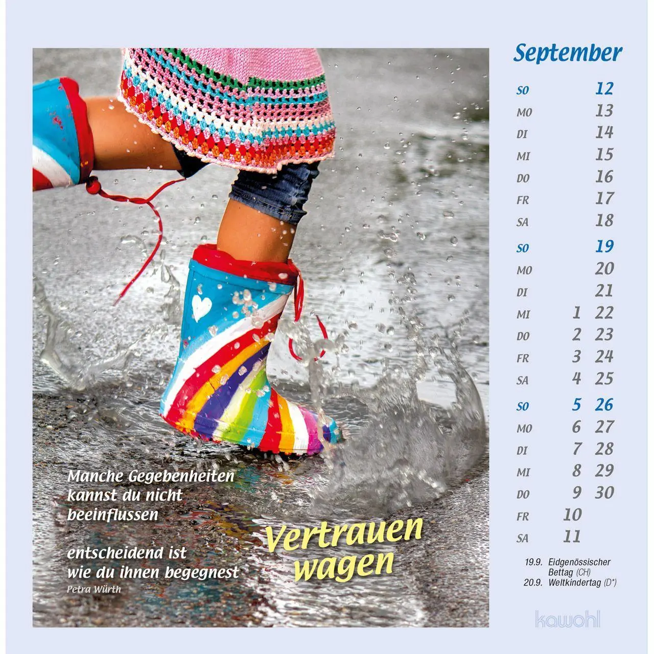 Bild: 9783754814079 | Mit Hand und Fuß 2027 | Postkartenkalender mit Bildern, die berühren