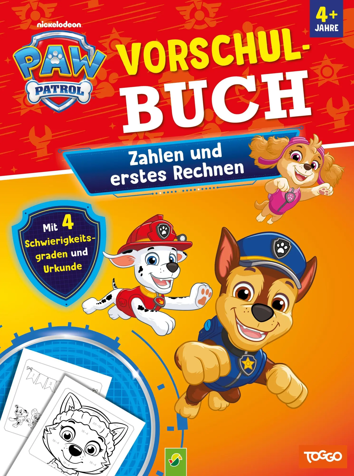 Cover: 9783849954079 | PAW Patrol Vorschulbuch Zahlen und erstes Rechnen | Taschenbuch | 2027