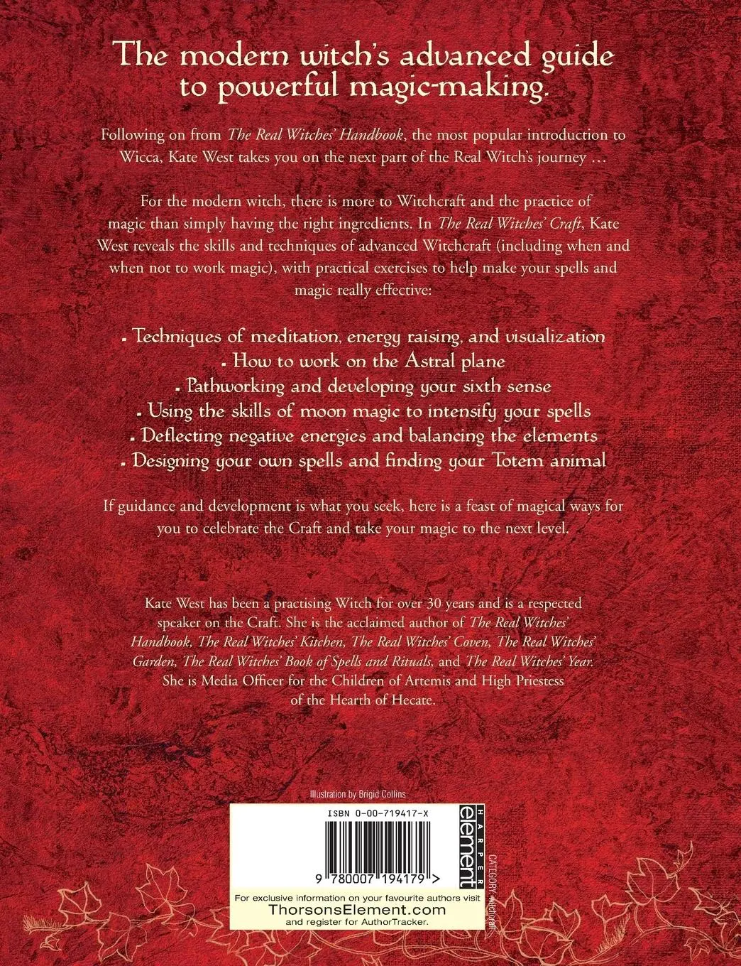 Rückseite: 9780007194179 | The Real Witches' Craft | Kate West | Taschenbuch | Englisch | 2005