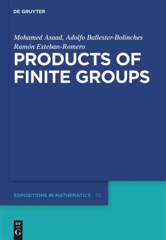 Cover: 9783110204179 | Products of Finite Groups | Adolfo Ballester-Bolinches (u. a.) | Buch
