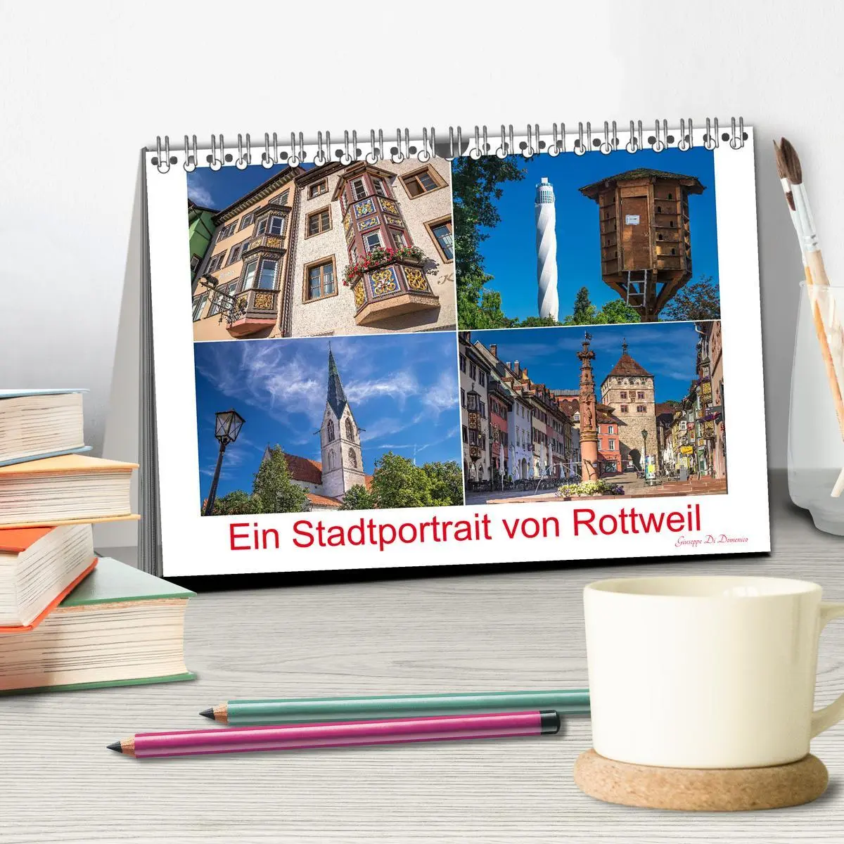 Bild: 9783457354179 | Ein Stadtportrait von Rottweil (Tischkalender 2026 DIN A5 quer),...