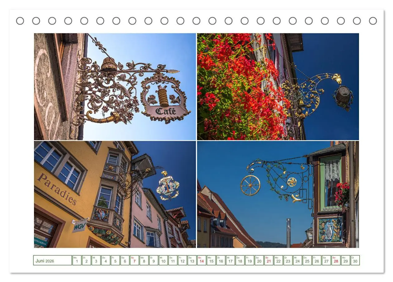 Bild: 9783457354179 | Ein Stadtportrait von Rottweil (Tischkalender 2026 DIN A5 quer),...