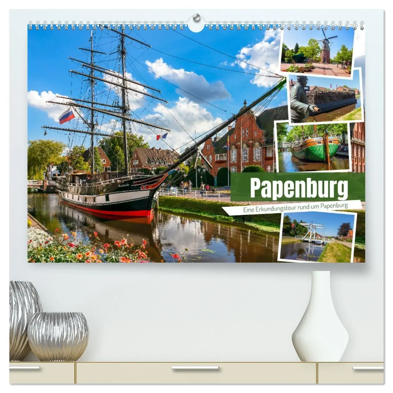 Cover: 9783457594179 | Rund um Papenburg (hochwertiger Premium Wandkalender 2026 DIN A2...