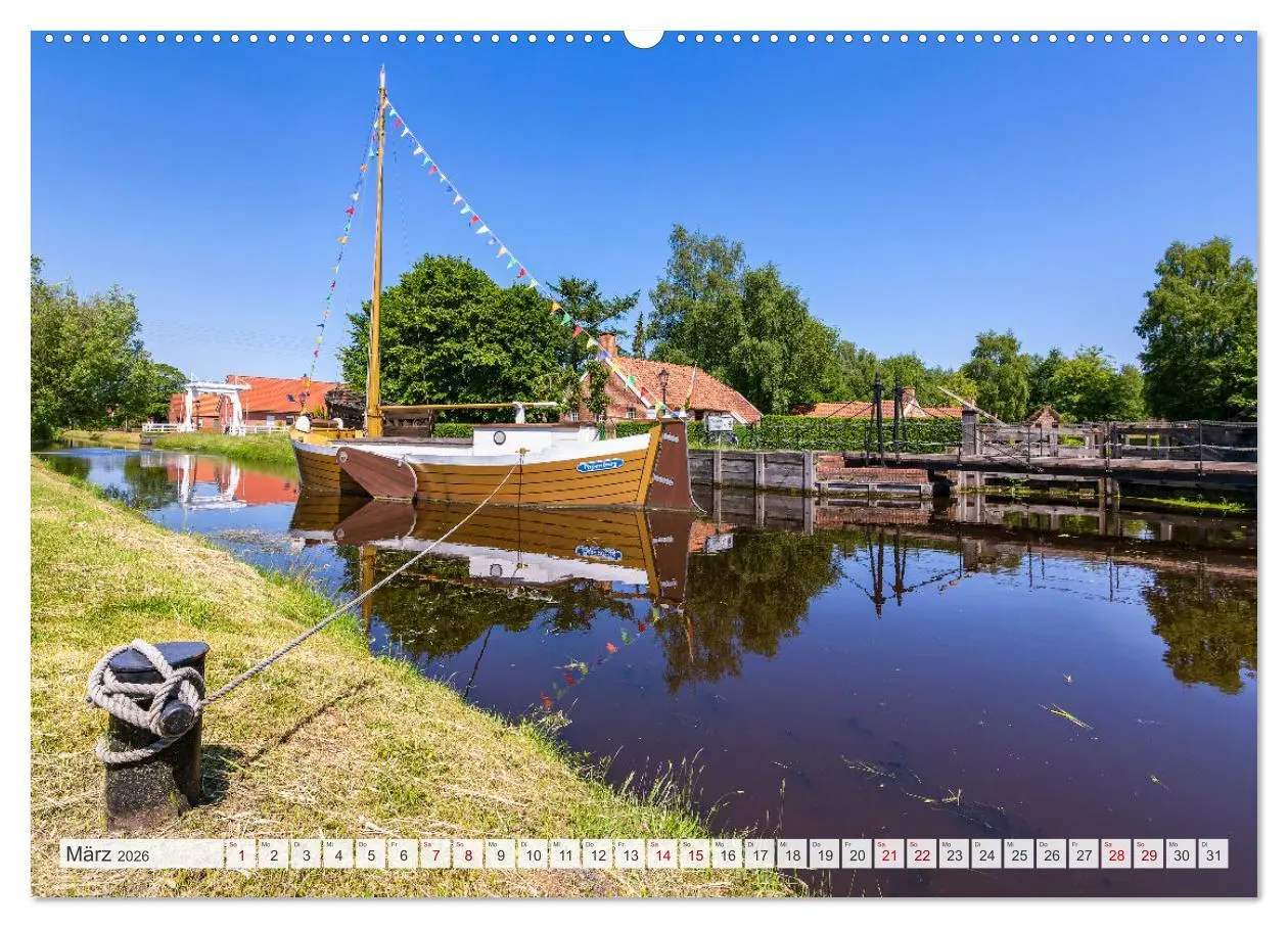 Bild: 9783457594179 | Rund um Papenburg (hochwertiger Premium Wandkalender 2026 DIN A2...