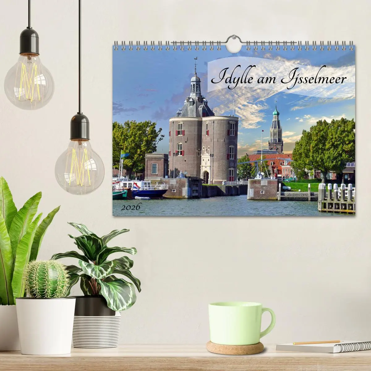 Bild: 9783457734179 | Idylle am Ijsselmeer (Wandkalender 2026 DIN A4 quer), CALVENDO...