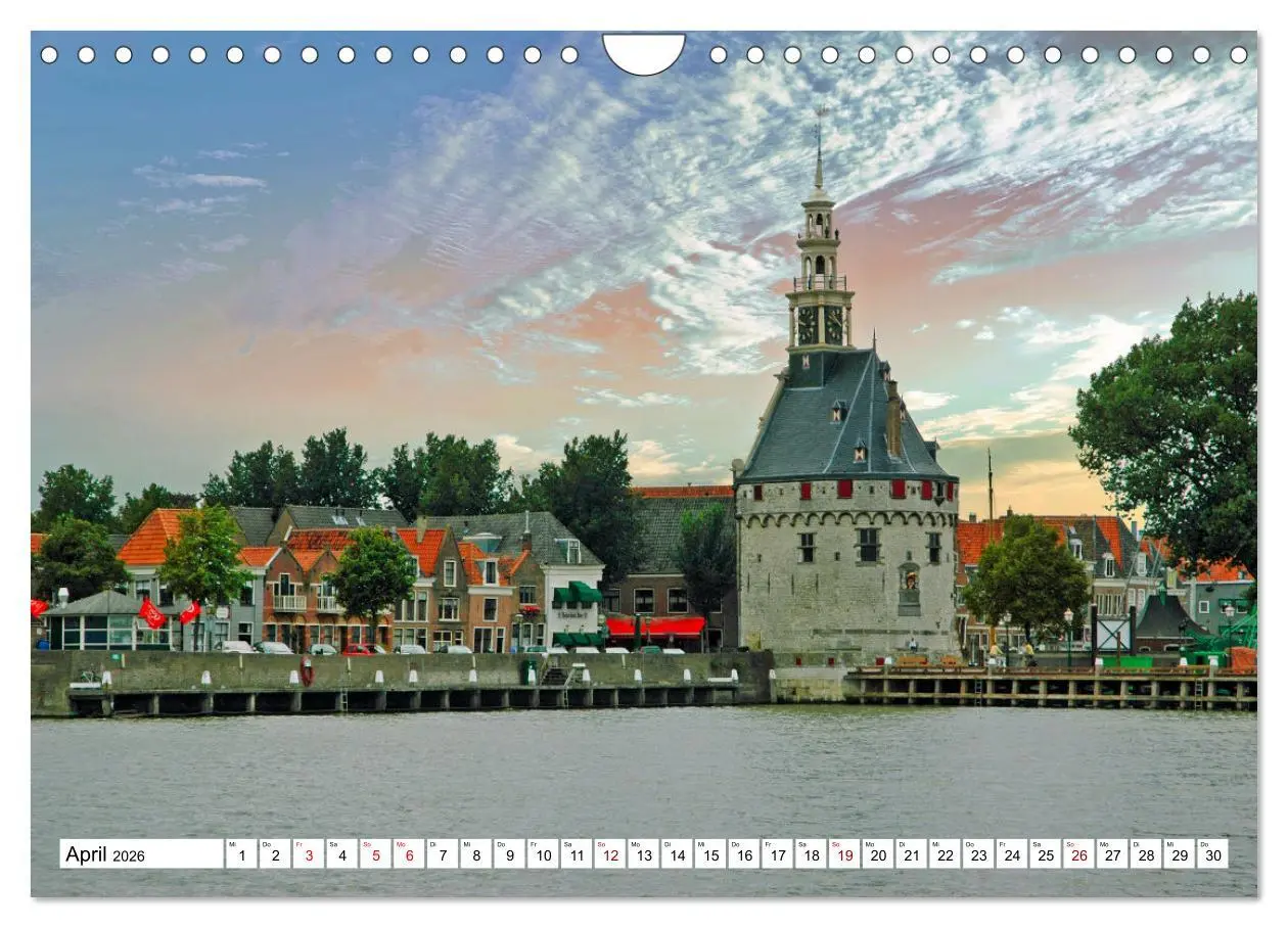 Bild: 9783457734179 | Idylle am Ijsselmeer (Wandkalender 2026 DIN A4 quer), CALVENDO...