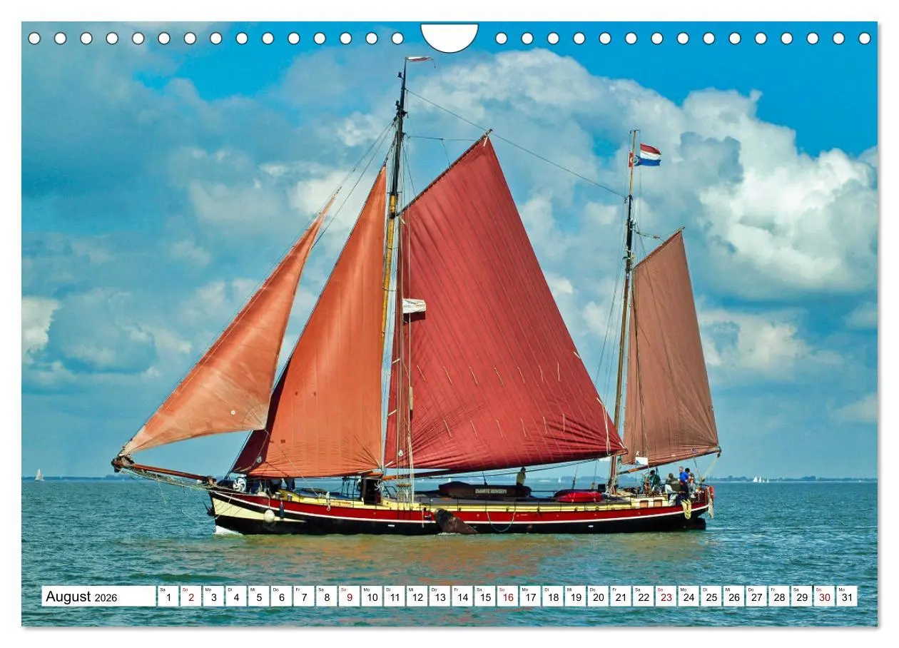 Bild: 9783457734179 | Idylle am Ijsselmeer (Wandkalender 2026 DIN A4 quer), CALVENDO...