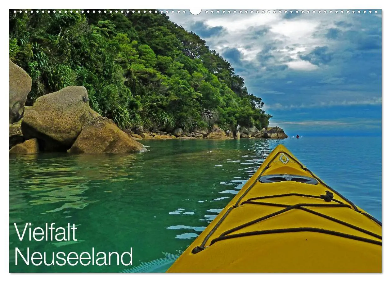 Cover: 9783516204179 | Vielfalt Neuseeland (Wandkalender 2026 DIN A2 quer), CALVENDO...