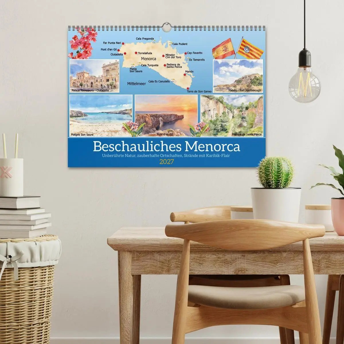 Bild: 9783516754179 | Beschauliches Menorca (Wandkalender 2027 DIN A3 quer), CALVENDO...