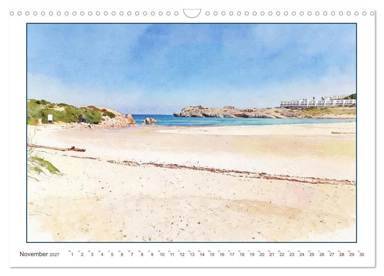 Bild: 9783516754179 | Beschauliches Menorca (Wandkalender 2027 DIN A3 quer), CALVENDO...