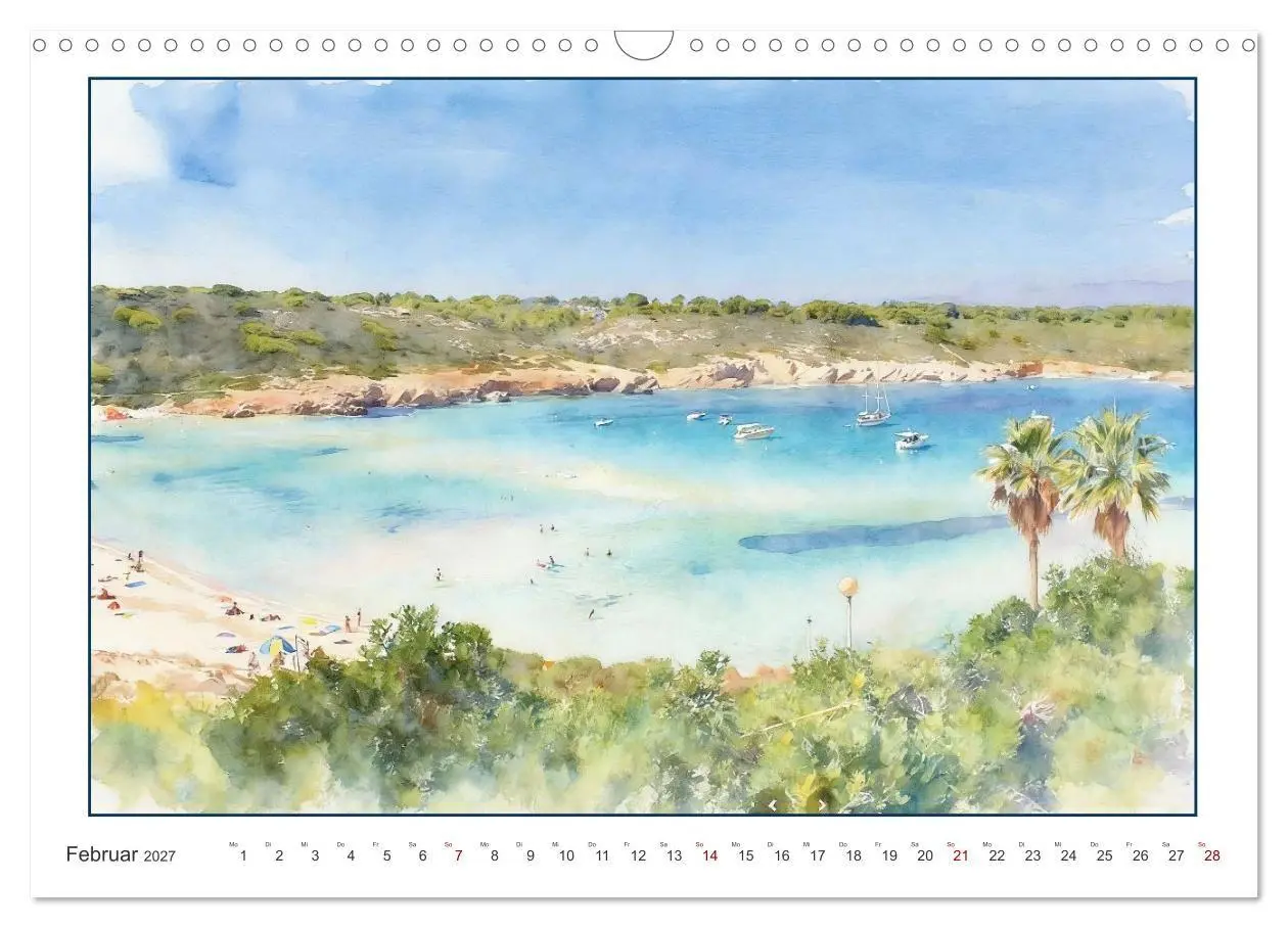 Bild: 9783516754179 | Beschauliches Menorca (Wandkalender 2027 DIN A3 quer), CALVENDO...