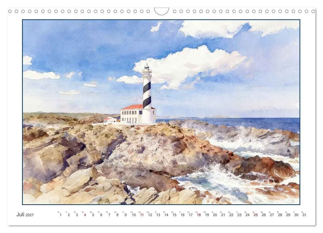 Bild: 9783516754179 | Beschauliches Menorca (Wandkalender 2027 DIN A3 quer), CALVENDO...