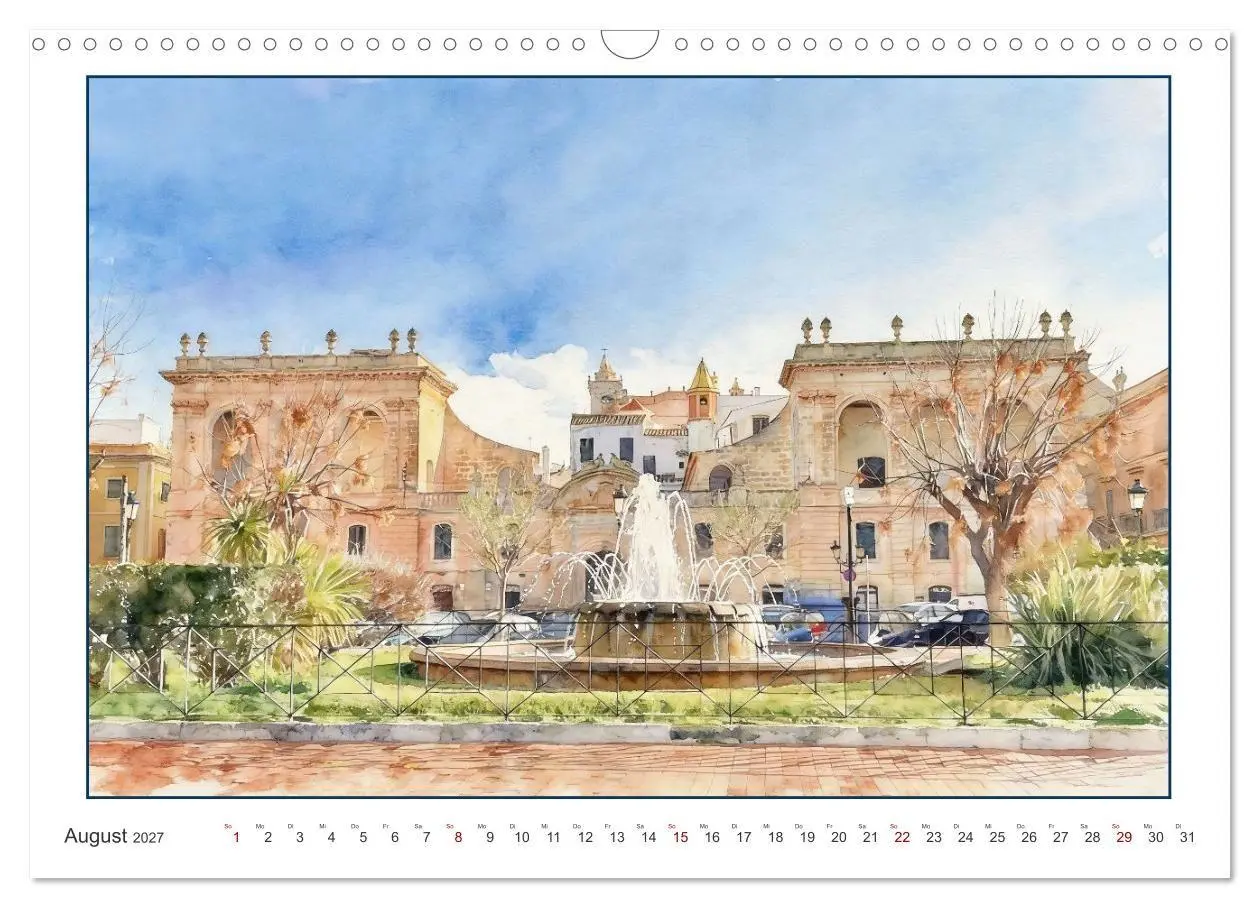 Bild: 9783516754179 | Beschauliches Menorca (Wandkalender 2027 DIN A3 quer), CALVENDO...