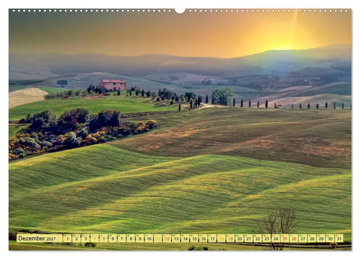 Bild: 9783569914179 | Bühne frei für die Toskana (hochwertiger Premium Wandkalender 2027...