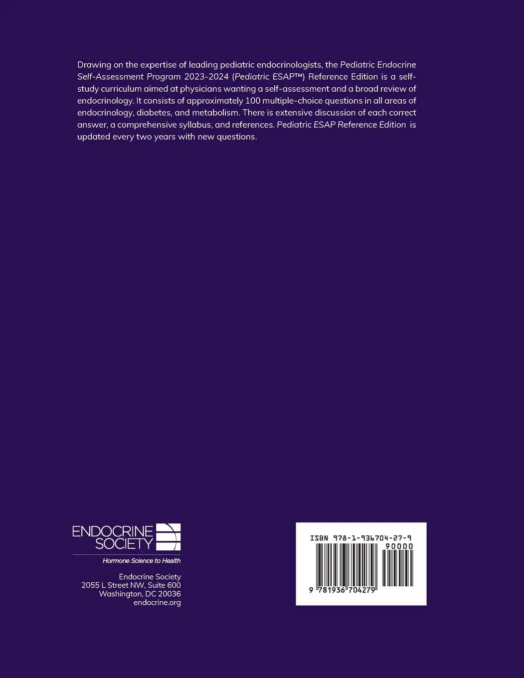 Rückseite: 9781936704279 | Pediatric ESAP 2023-2024 | Liuska M. Pesce | Taschenbuch | Englisch