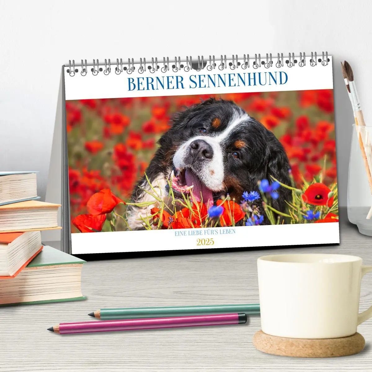 Bild: 9783383924279 | Berner Sennenhund - Eine Liebe für´s Leben (Tischkalender 2025 DIN...