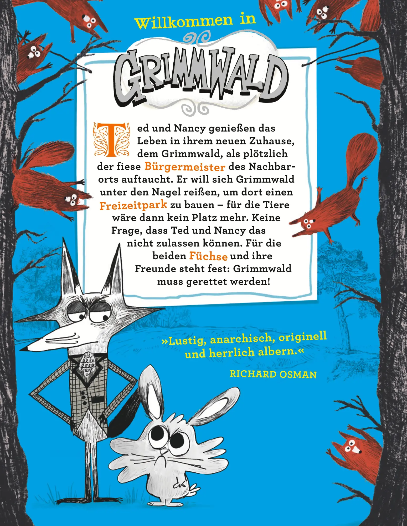 Rückseite: 9783458644279 | Grimmwald 2 - Lasst die Felle fliegen! | Nadia Shireen | Buch | 256 S.