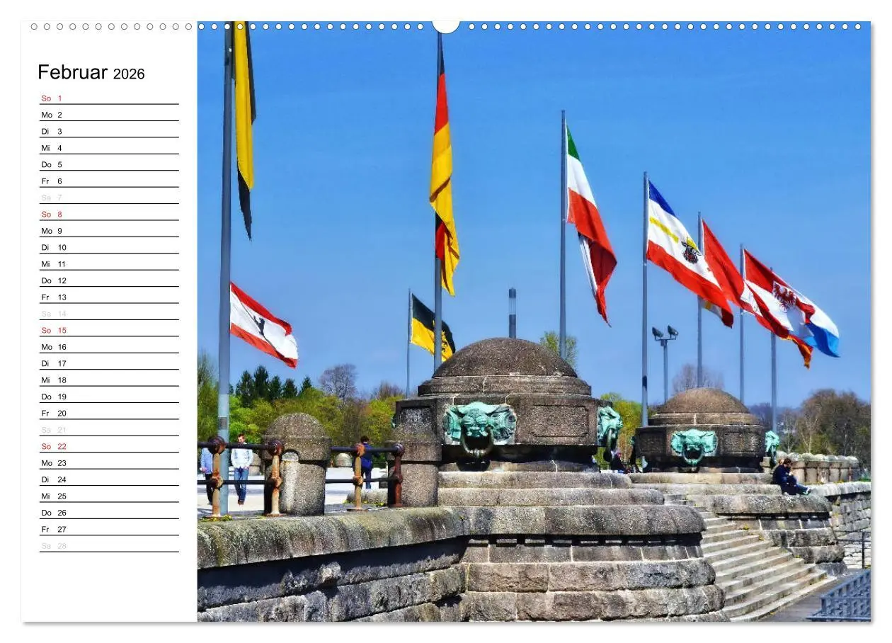 Bild: 9783516054279 | Der Koblenz Kalender (hochwertiger Premium Wandkalender 2026 DIN A2...