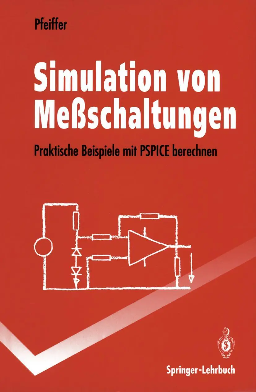 Cover: 9783540574279 | Simulation von Meßschaltungen | Wolfgang Pfeiffer | Taschenbuch | iv