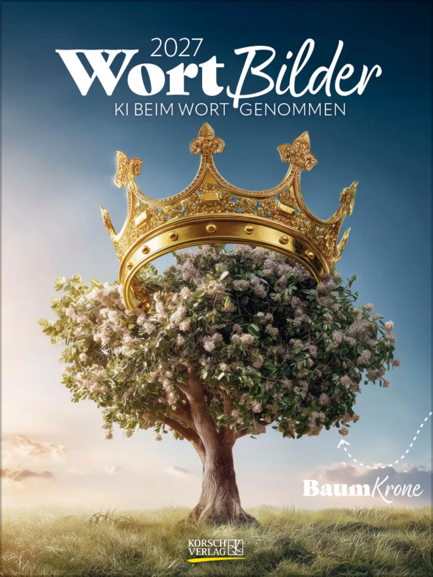 Cover: 9783819304279 | WortBilder 2027 | KI-Foto-Wochenkalender. Klimaneutrale Herstellung.