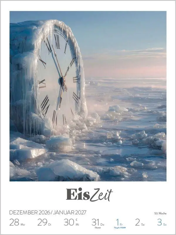 Bild: 9783819304279 | WortBilder 2027 | KI-Foto-Wochenkalender. Klimaneutrale Herstellung.