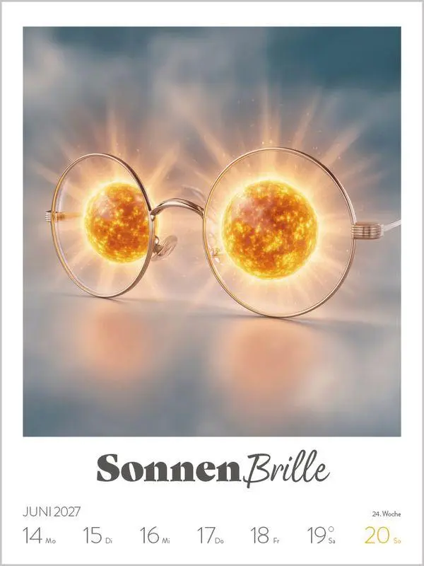 Bild: 9783819304279 | WortBilder 2027 | KI-Foto-Wochenkalender. Klimaneutrale Herstellung.