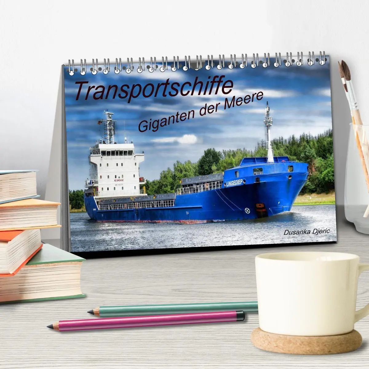 Bild: 9783516044379 | Transportschiffe Giganten der Meere (Tischkalender 2026 DIN A5...